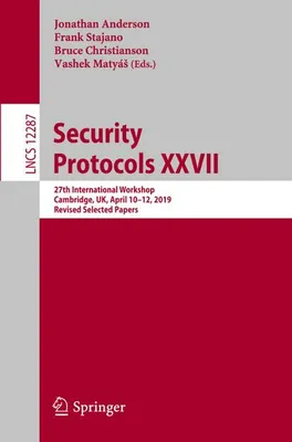 Obrázok produktu pre Security Protocols XXVII