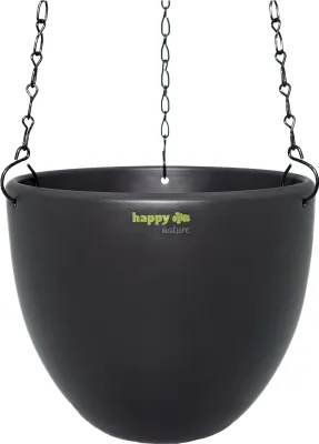 Produktbild von Keramik Hydro Blumenampel Venus 13/12 anthrazit matt Ø 17.5 cm H 15 cm