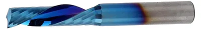 Produktbild von Wolframstahlblau beschichtete CNC-Werkzeuge Spiralfräser Einklingen 6x22x50