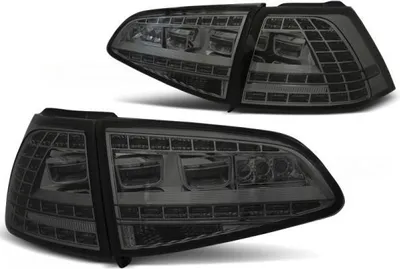 Zdjęcie produktu dla Tylne światła LED do VW Golf 7 (VII) sedan rok modelowy 12-17 Dynamiczne kierunkowskazy dymne