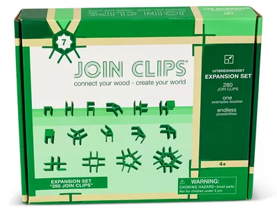 Immagine prodotto di Set di prolunghe JOIN CLIPS 280 JOIN CLIPS (connettore a spina per la costruzione con KAPLA)
