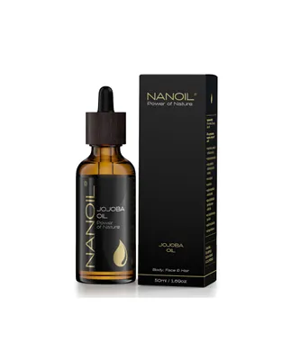 Obrázek produktu pro Nanoil Jojoba Oil Olejek jojoba do pielęgnacji włosów i ciała, 50ml