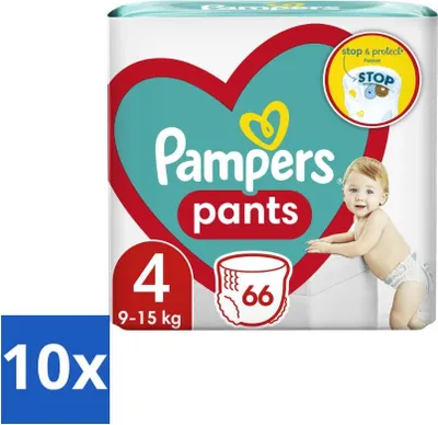 Zdjęcie produktu dla Pampers – pieluchy – rozmiar 4 – 66 pieluch – opakowanie ekonomiczne – 10 sztuk