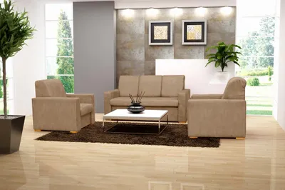 Productafbeelding van Bank 3+1+1, slaapbank, designbank met bedfunctie, gestoffeerde bank, sofa