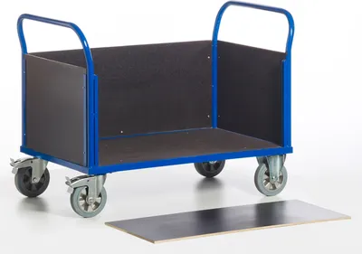 Produktbild von Rollcart Schwerer Vierwandwagen 1200kg Tragkraft 1000x670mm