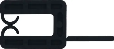 Produktbild von TRIUSO Unterlegplättchen 6 mm, 40 Stück, schwarz - KUS6