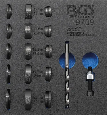 Produktbild von BGS technic Tool Tray 1/6: Hole Punch Set, 622 mm, 622 g