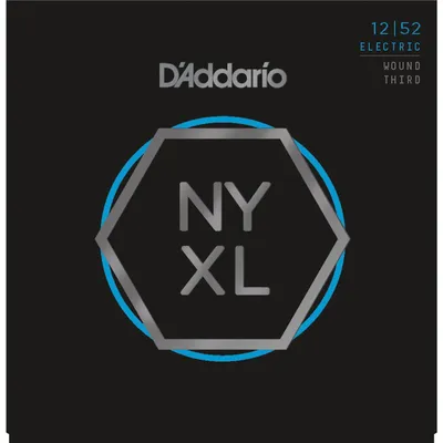 Produktbild von D'Addario NYXL1252W, Gitarre, Stahl, Elektro, 6 Stück(e)