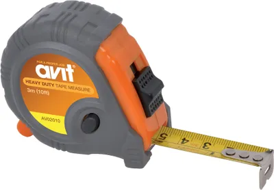 Obrázek produktu pro Měřidlo avit Heavy Duty, délka: 3 m, s funkcí zastavení