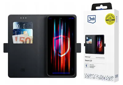 Produktbild von 3mk Schutzhülle Wallet Case für Xiaomi Redmi Note 12s mit Aufstellfunktion Handyhülle Klapp Tasche Etui mit Kartenfächern Flip Cover