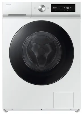Produktbild von Samsung BESPOKE AI 9+6 kg Waschtrockner, /A (-10%) mit Quick Drive und AI Wash, Frontlader, Freistehend, Weiß, Links, Schwarz, Schwarz