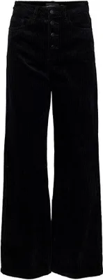 Produktbild von Vero Moda Kathy Shr Wide Cord Hosen Schwarz XS / 30 Frau Schwarz XS