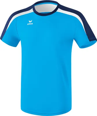 Produktbild von Erima Liga 2.0 T-Shirt Kinder - Weiß / New Navy / Curacao | Größe: 116
