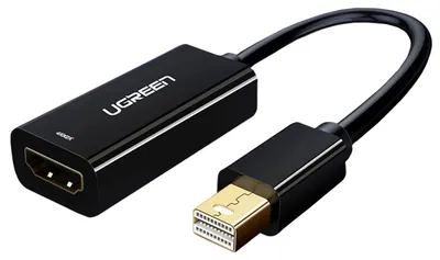 Produktbild von Ugreen Md112 10461 Mini Displayport (Stecker) / Hdmi (Buchse) Fhd 1080P Adapter - Schwarz