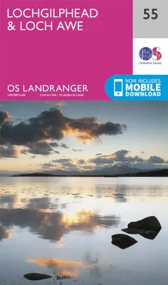 Productafbeelding van Lochgilphead & Loch Awe 1 : 50 000