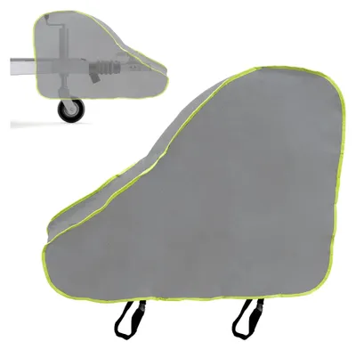 Produktbild von Deichselabdeckung Wohnwagen 100x75x20 cm, wetterfest, Polyamid, wasserabweisend, UV-beständig, Deichselschutzhülle für Wohnwagen und Anhänger