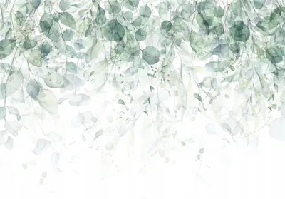 Produktbild von Fototapete Blätter Grün Pflanzen Natur 400x280 cm - inkl. Kleister - für Schlafzimmer Wohnzimmer Flur Modern Vlies Tapete Vliestapete Wandtapete Motivtapeten UV-Beständig