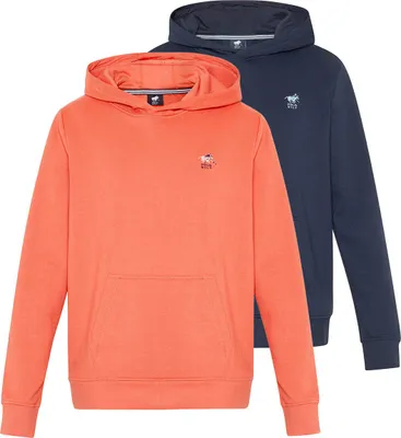 Produktbild von Polo Sylt 2er Pack Basic Sweatshirt / Hoodie Weiche, angeraute Innenseite, Kleines gesticktes Logo, Sportives Basic