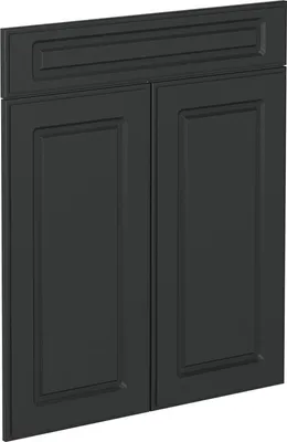 Produktbild von Küchenfront Vicco R-Line Anthrazit Landhaus 59.6 x 70.8 cm Möbelfront für den Schubunterschrank, Model 37190