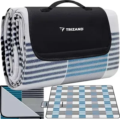 Obrázek produktu pro TRIZAND 21077 Plážová zateplená pikniková deka 200x200cm
