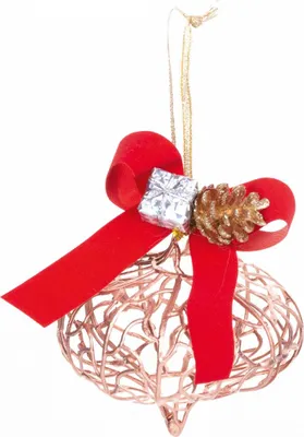 Image de Decoration MagicHome Noel, cuivree, 10x15 cm