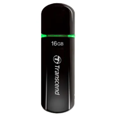 Produktbild von Transcend JetFlash 600, 16GB V series, 16 GB, USB 2.0, 19.3 mm, 60.9 mm, 8.5 mm