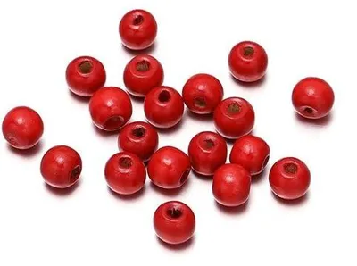 Zdjęcie produktu dla Zestaw 300 drewnianych elementów dekoracyjnych - 3,5 x 5,5 mm - dystansery do bransoletek - akcesoria do rękodzieła i biżuterii - drewno - wielokolorowe