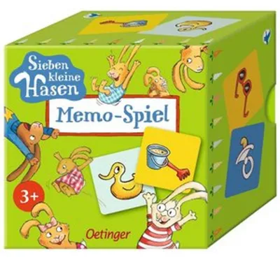 Obrázek produktu pro Sedm malých králíčků. Memo hra