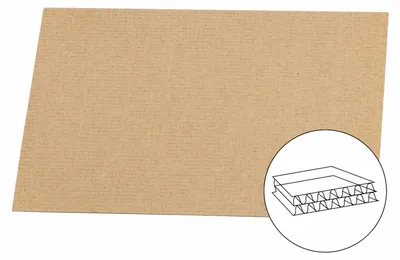 Produktbild von 1x Palettenzwischenlage Kartonplatte für EURO Paletten 1200x800mm 2-wellig