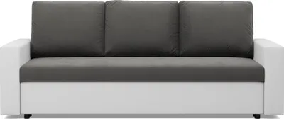Produktbild von Sofa 3-Sitzer mit Schlaffunktion LUNA, Dunkelgrau + Grau