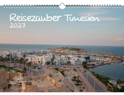 Produktbild von Reisezauber Tunesien DIN A3 Kalender für 2027 Landschaft Reise Tiere Urlaub - Seelenzauber
