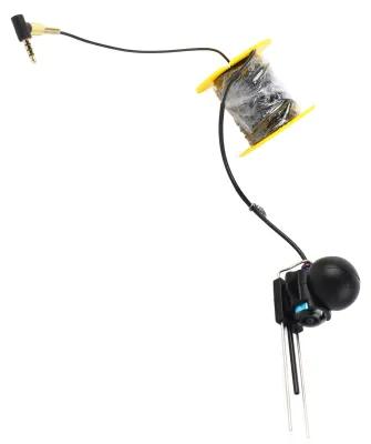 Image de Caméra de pêche professionnelle avec transmission HD au format CVBS, caméra sous-marine pour la pêche avec ligne de pêche pour bateau, portée de 20 m / 65,6 pieds