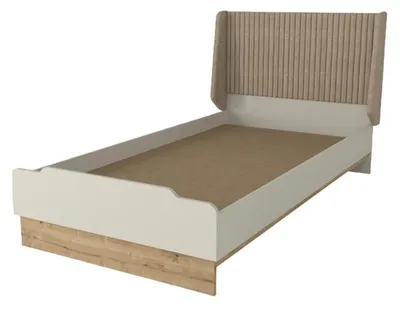 Produktbild von Bett Jugendzimmer Kinderbett Weiß Komfortabel Moderne Möbel 100x200 Matratze