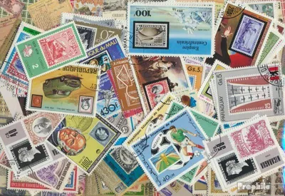 Produktbild von Briefmarken Motive 200 verschiedene Marken auf Marken
