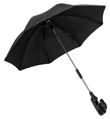Zdjęcie produktu dla Parasol do wózka dziecięcego, ochrona przed promieniowaniem UV (UPF50+), średnica 71 cm, uniwersalny uchwyt do wózków