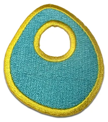 Produktbild von Buchstabe O - 6.3x5cm: Alphabet Buchstaben Einzeln Auswählbar - Aufnäher, Bügelbild, Aufbügler, Applikationen, Patches, Flicken, Zum Aufbügeln