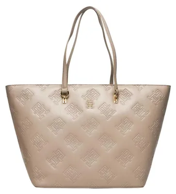 Produktbild von Tommy Hilfiger - Handtasche, Geprägt NA1377 (Einheitsgröße) (Beige)