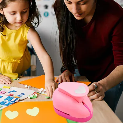 Produktbild von Herzlocher – Lochstanzer für Heimwerker, 3-teiliges kompaktes Präzisionswerkzeug für Scrapbooking