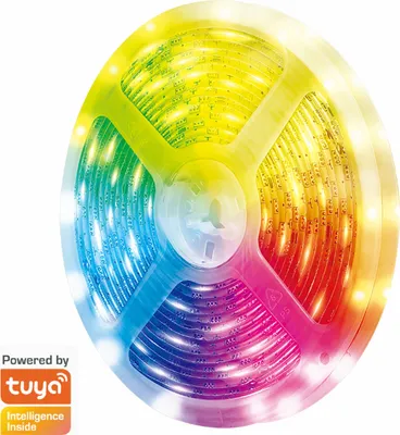 Obrázok produktu pre LogiLink WiFi Smart RGB+5700K Light Strip, 5m, Tuya compatible
