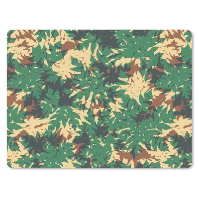 Produktbild von MuchoWow® Mauspad Mousepad Muster - Dschungel - Camouflage 23x19 cm - Mousepads - Maus Mat - Pad - Mausunterlage - Schreibtischunterlage - Mauspad