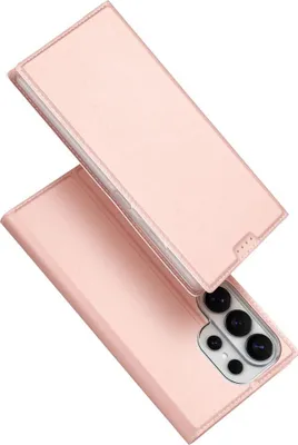 Produktbild von Handyhülle mit Klappe für Galaxy S26 Ultra, Dux Ducis Skin Pro, Rosa