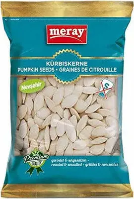 Produktbild von Meray Kürbiskerne Nevsehir Geröstet Ungesalzen Pumpkin Seeds 200 Gramm 1 Stück