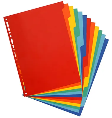 Immagine prodotto di EXACOMPTA 99H EXACOMPTA Karton-Register, DIN A4+, 12-teilig