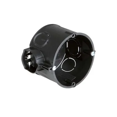 Immagine prodotto di 25 pezzi Scatola di derivazione piatta con viti per strumenti (classica scatola da incasso) 40,5 mm 1056-04