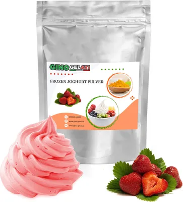 Image de Fraise Yaourt glacé en poudre 1 kg