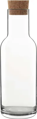 Image de Weck Karaffe 1000 ml Geschenkkarton (Durchsichtig, mit Korkstopfen) 59124