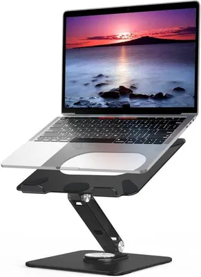 Produktbild von Famanu Laptopständer Höhenverstellbar mit Belüftung für Laptops bis 17,3 Zoll