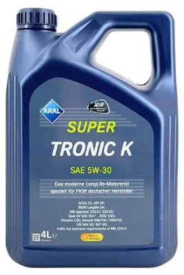 Produktbild von Aral SuperTronic K 5W-30 4 Liter