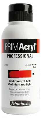Schmincke 250ml PRIMAcryl Kadmiumrot hell Acryl 13 317 027, KI-generiertes Bild