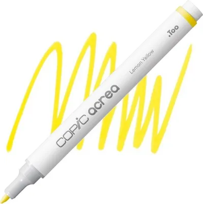 Obrázek produktu pro Akrylová fixa COPIC Acrea tenká, Lemon Yellow